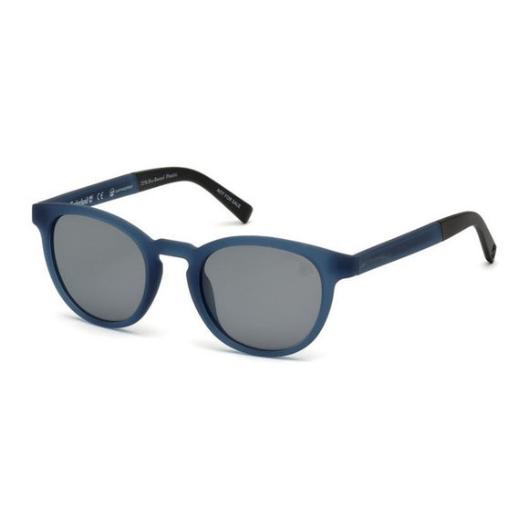 Lunettes de soleil Femme Timberland TB9128-5091D Bleu (50 Mm)