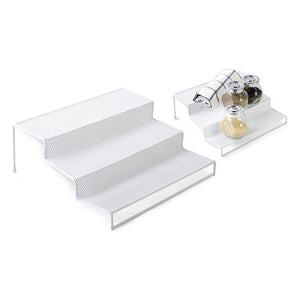 Organisateur polyvalent Confortime Métal Blanc (26,5 x 25,5 x 10,5 cm)