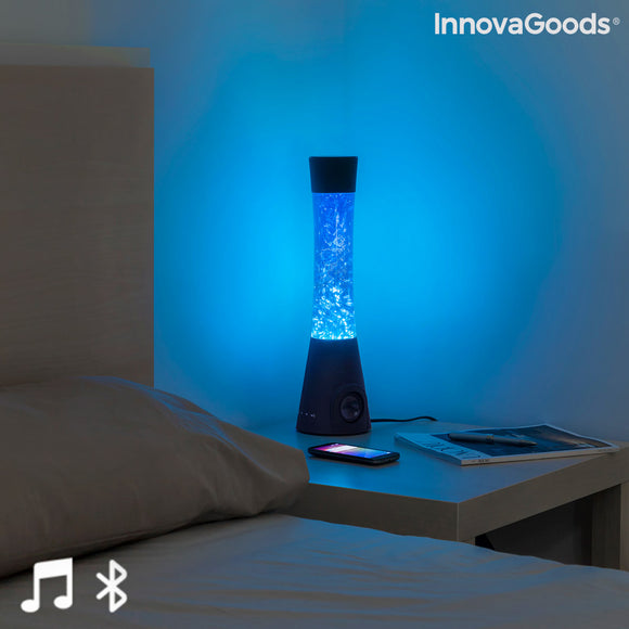 Lampe à Lave avec Haut-Parleur et Microphone Flow Lamp InnovaGoods ‎IG813307 (Reconditionné A)