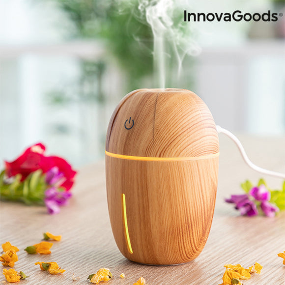 Mini humidificateur diffuseur d'arômes InnovaGoods Honey Pine (Reconditionné A)