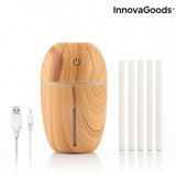 Mini humidificateur diffuseur d'arômes InnovaGoods Honey Pine (Reconditionné A)
