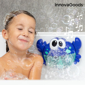 Crabe musical avec bulles de savon pour le bain Crabbly InnovaGoods IG814694 (Reconditionné C)