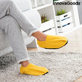 Chaussons Chauffants Micro-ondes InnovaGoods Moutarde (Reconditionné A)