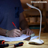 Lampe LED de Table Rechargeable Tactile Lum2Go InnovaGoods .. Blanc ABS Plastique (Reconditionné B)