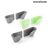 Set de 3 Supports Mural Adhésif pour Couvercle de Cuisine Smarack InnovaGoods ‎Modelo Smarack Novateur et pratique (Reconditionn