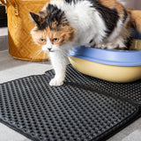 Tapis de Litière pour Chat Clikatt InnovaGoods Noir (1) (Reconditionné B)