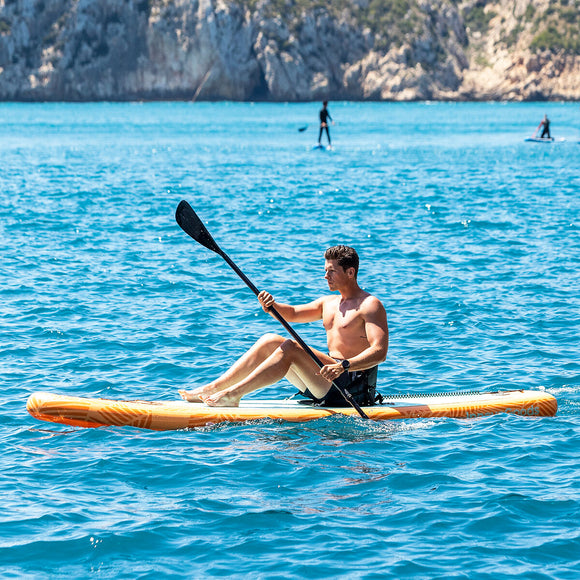 Planche de Paddle Surf Gonflable 2 en 1 avec Siège et Accessoires Siros InnovaGoods 10'5