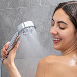 Pommeau de Douche Double 3 en 1 Xawara InnovaGoods Argenté Argent ABS (1 Unités) (Reconditionné A)