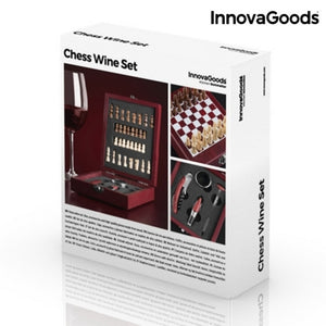 Ensemble d'Accessoires à Vin et Échecs InnovaGoods IG115540 37 Pièces (Reconditionné A+)