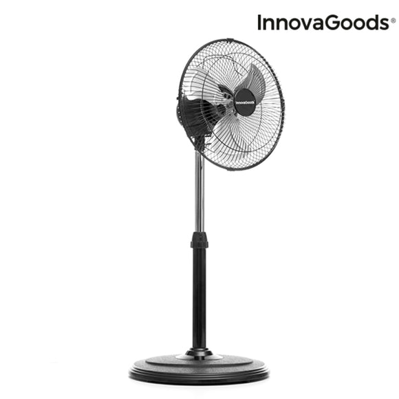 Ventilateur sur Pied InnovaGoods Noir 60 W (Reconditionné C)