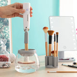 Nettoyeur et Séchoir Automatique pour Pinceaux de Maquillage InnovaGoods MAKLIN Blanc (Reconditionné C)