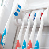 Distributeur de Dentifrice avec Porte Brosse à Dents Diseeth InnovaGoods Blanc (Reconditionné A)