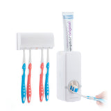 Distributeur de Dentifrice avec Porte Brosse à Dents Diseeth InnovaGoods Blanc (Reconditionné A)