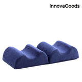 Coussin Ergonomique pour les Genoux et les Jambes Jewel Bedding - Legs & Column Duo Pillow InnovaGoods IG113737 Bleu (Reconditio