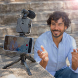 Kit Vlogging avec Lumière, Micro y Télécommande Plodni InnovaGoods 6 Pièces (Reconditionné C)