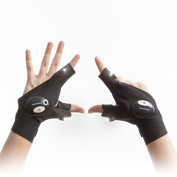 Gants avec Lumière LED Gleds InnovaGoods 2 Unités (Reconditionné B)